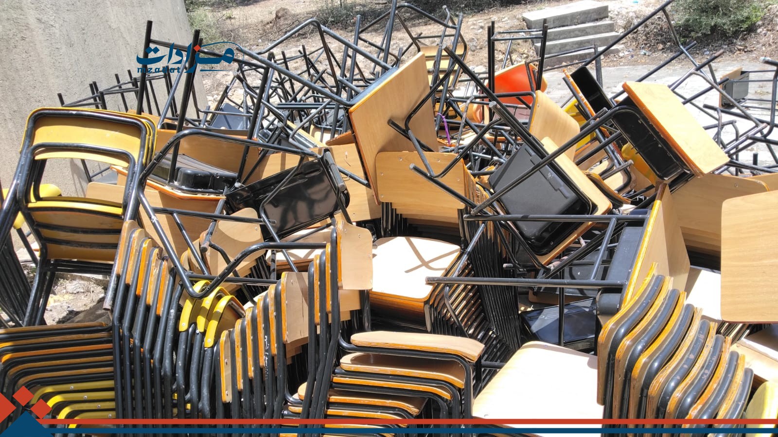 2-Student desks(eleven schools).