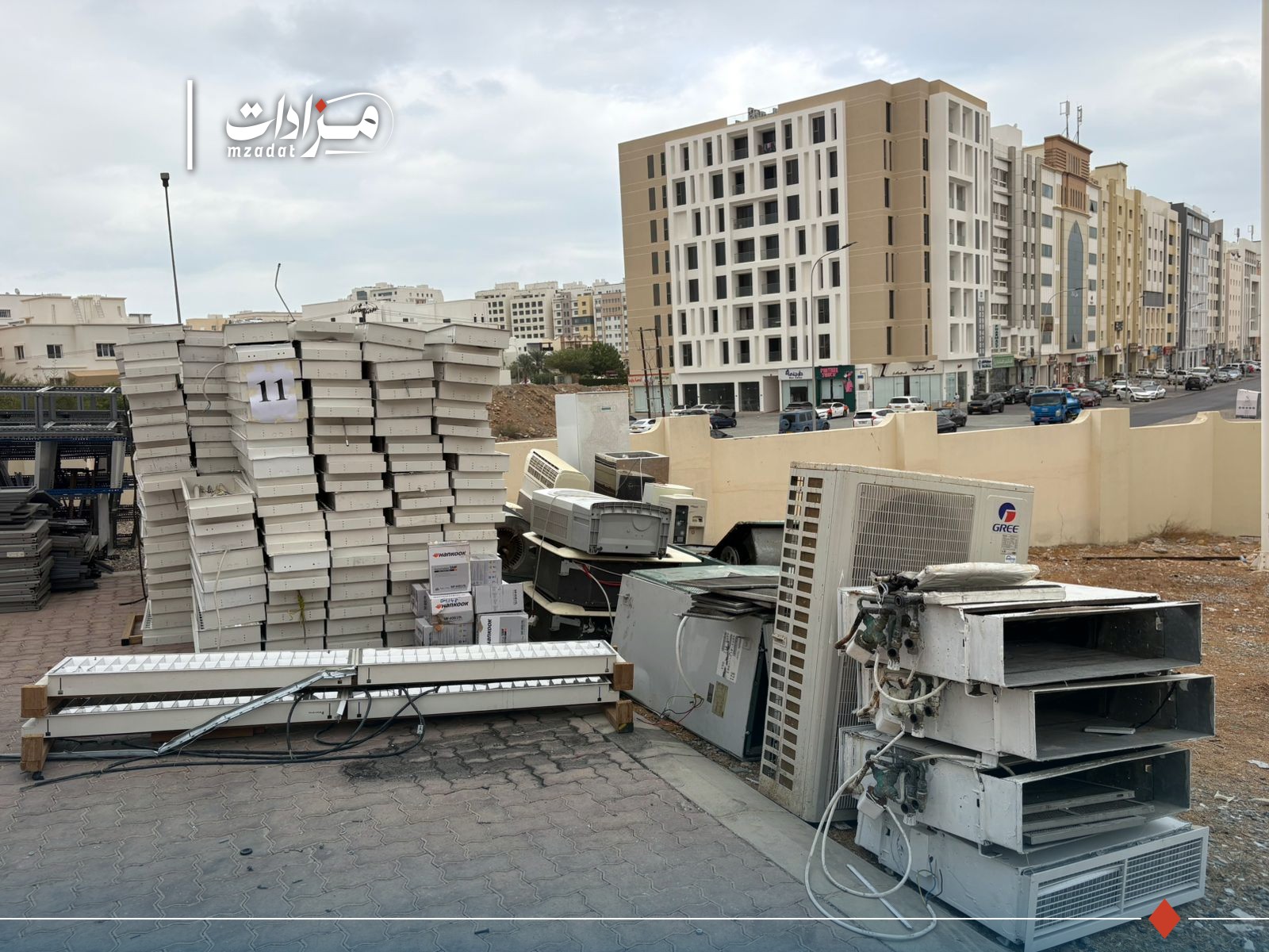 11-Light fixtures + air conditioners + water dispensers + food refrigerators