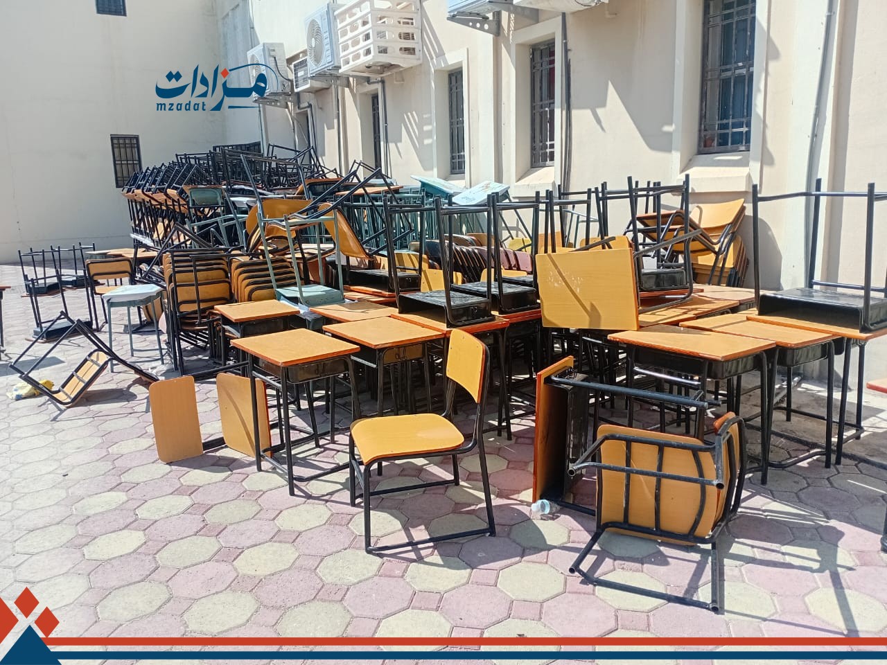 Student tables and chairs (7 schools)-sur