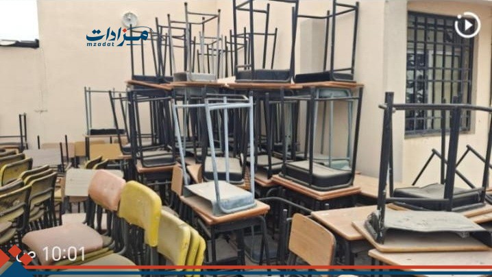 1- Student desks – Muadh bin Jabal School
