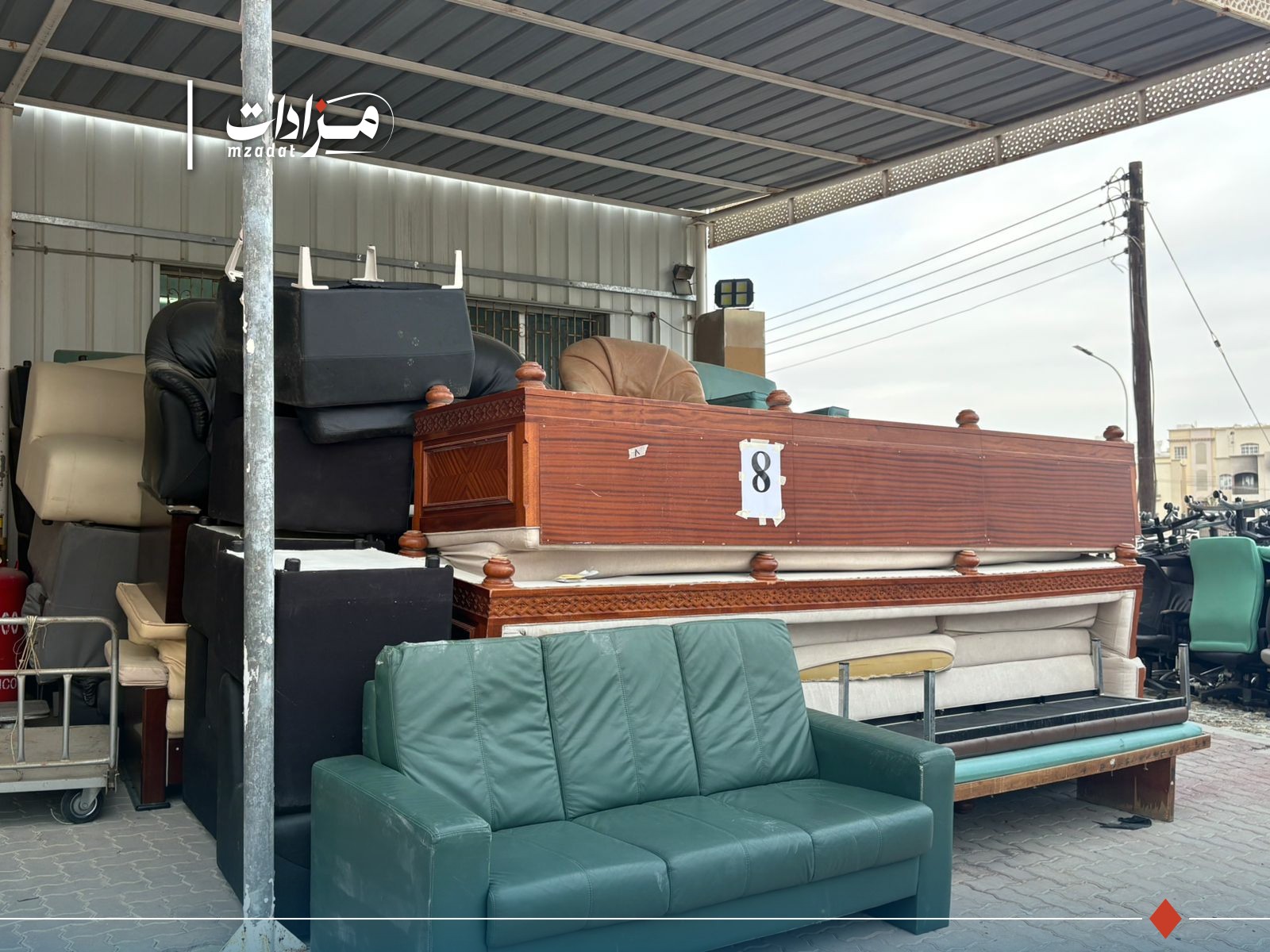 8-Sofa sets (pieces) + seating units