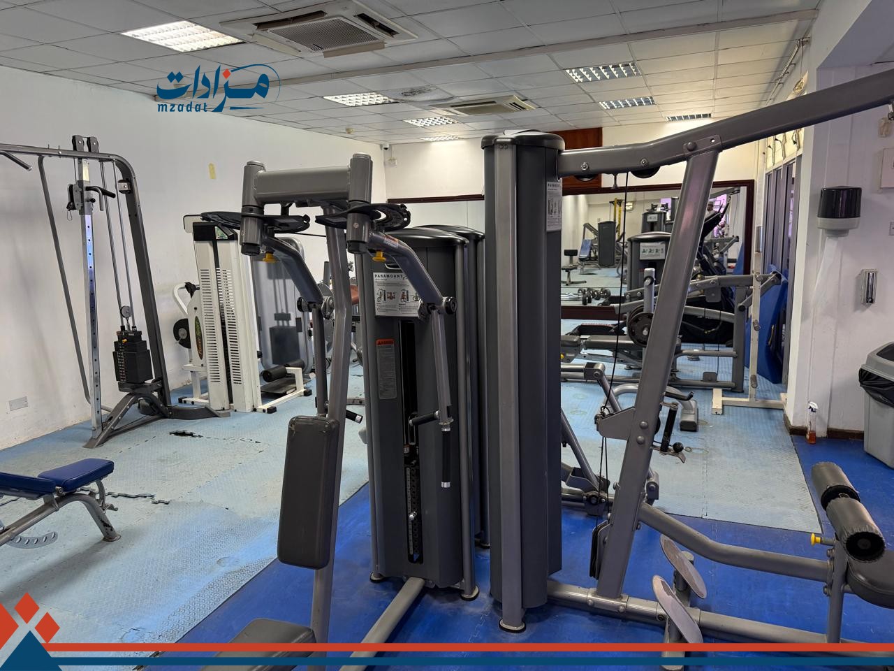 3- Twister Machine + Lat Pulldown Machine + Leg Press + Multi-Gym Machine + Rowing Machine